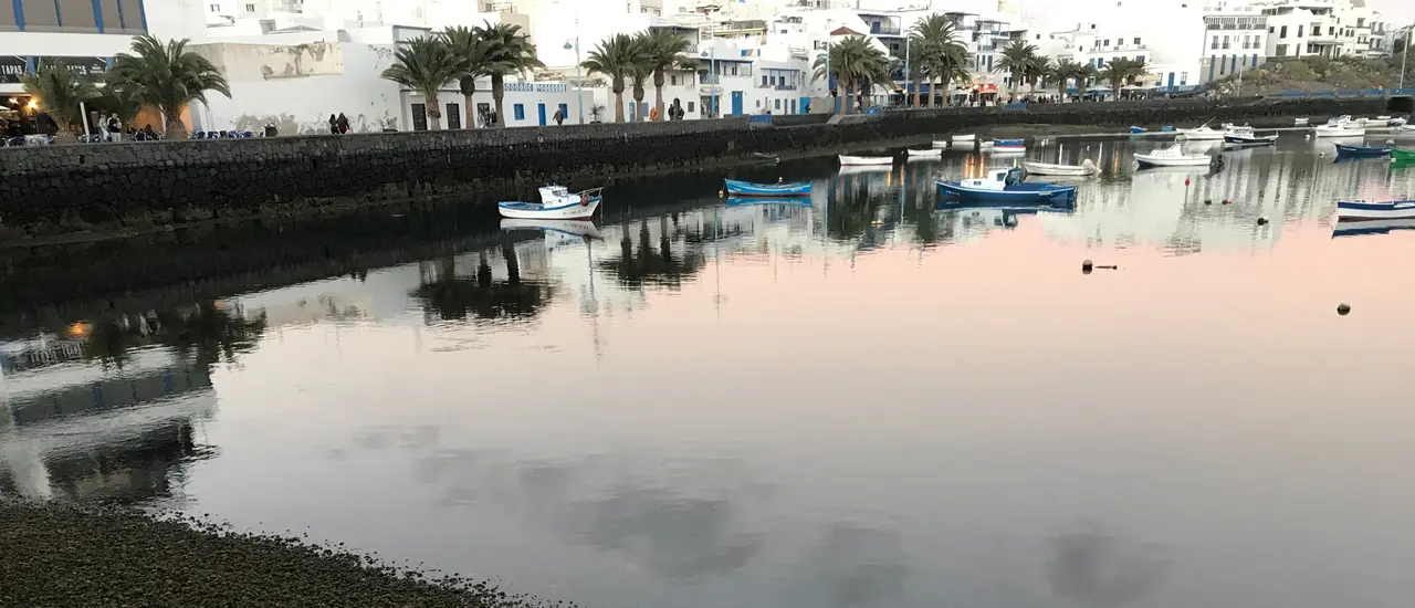 Charco de San Ginés, por la zona de El Lomo.