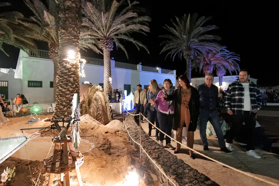 Inauguración Belén de Teguise.