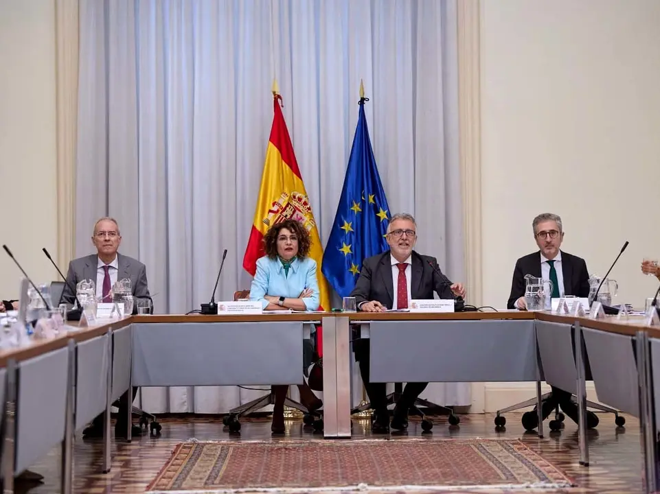 Reunión del Ministerio de Política Territorial y Memoria Democrática.