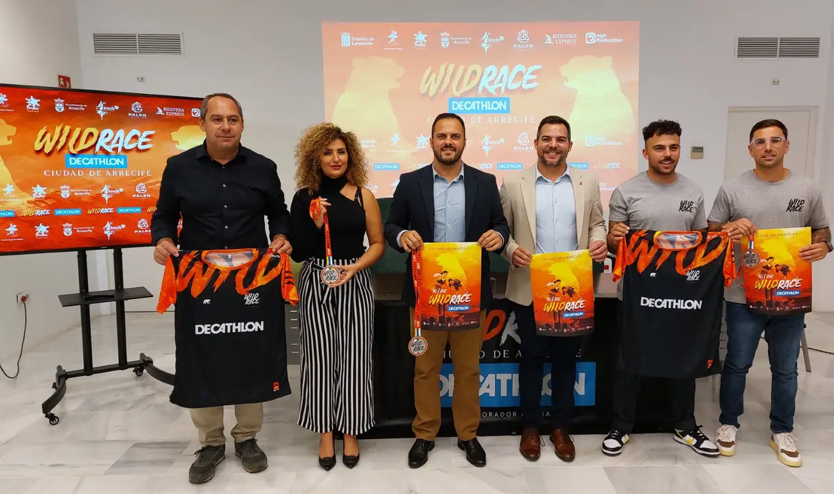 Presentación de la Wild Race Ciudad de Arrecife 2023 en el Archivo Municipal de Arrecife.