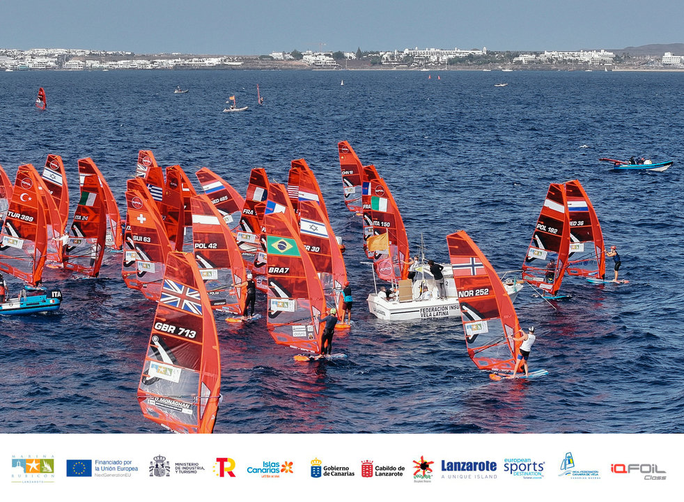 2023 iQFOiL Games # Lanzarote © Sailing Energy