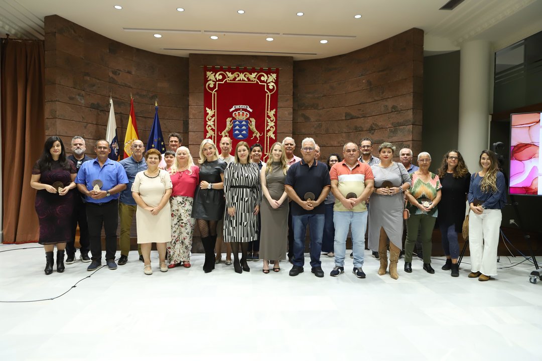 Homenaje a grandes donantes de sangre de Canarias 2023.