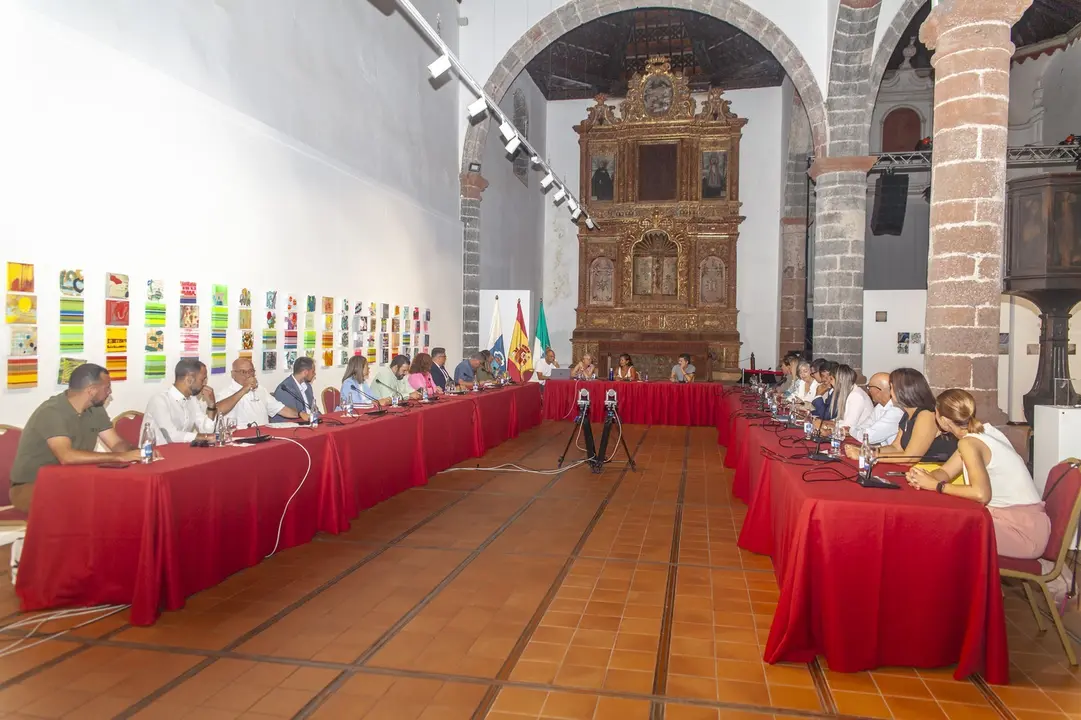 Pleno municipal en Teguise.