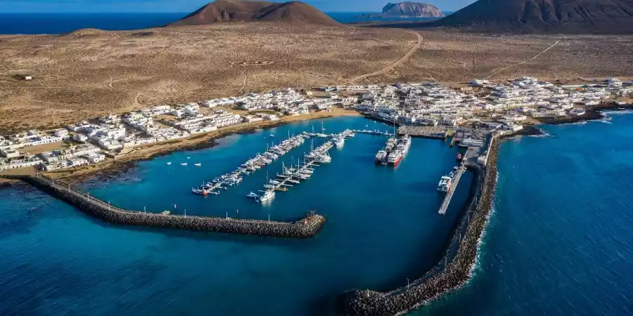 Puerto de Caleta del Sebo.