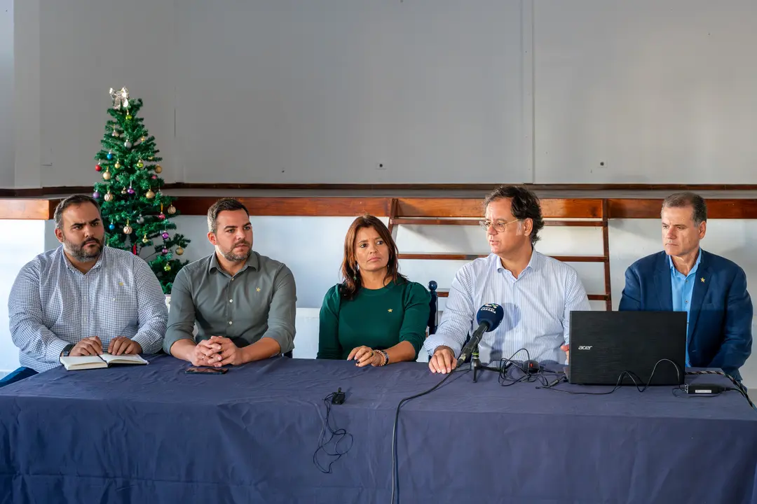 Presentación del proyecto del Puerto de Caleta del sebo en la Graciosa.