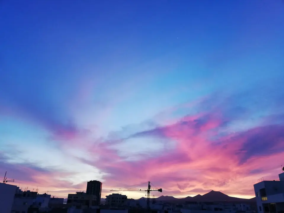 Cielo de Arrecife.