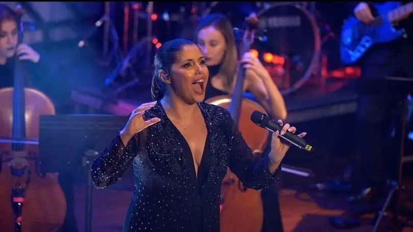 Cristina Ramos actúa este jueves en Navilan.