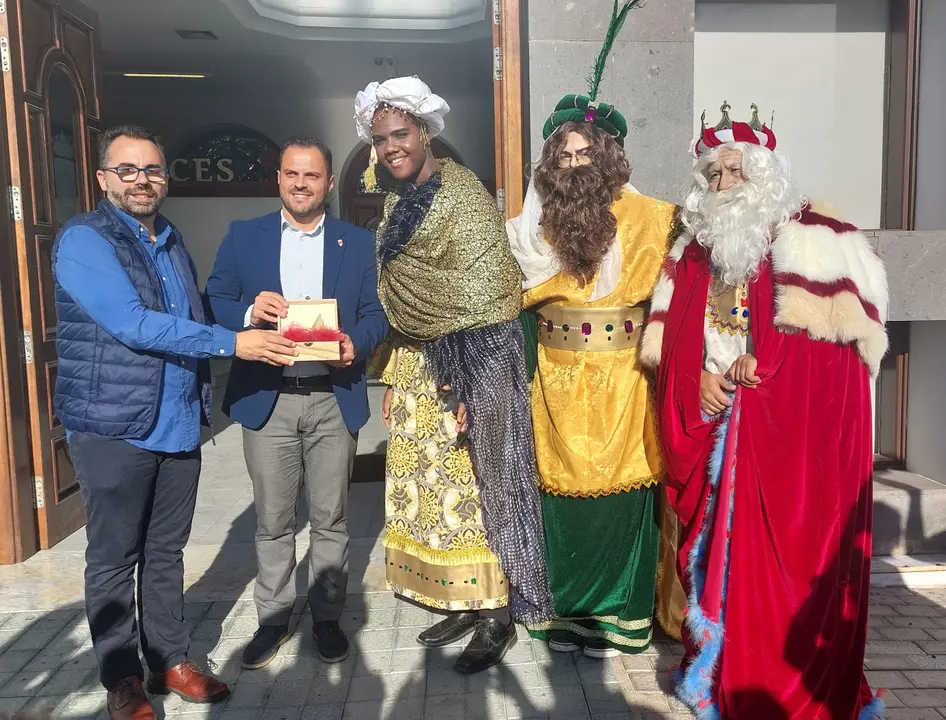 Los Reyes Magos reciben las llaves de Arrecife.