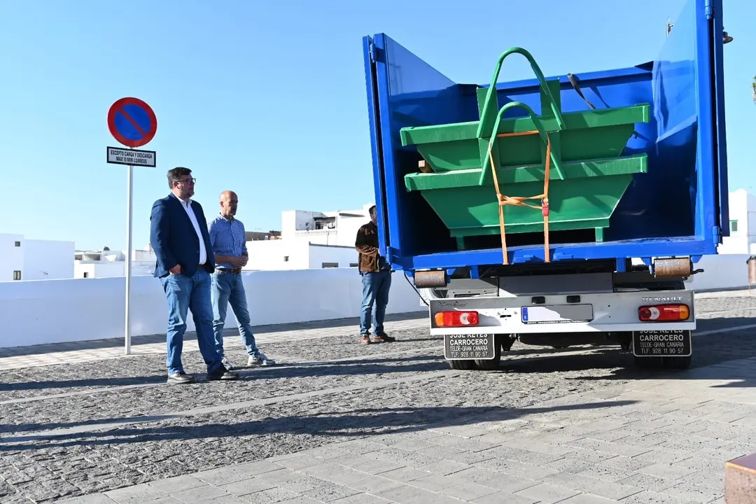 Nuevo vehículo San Bartolomé.