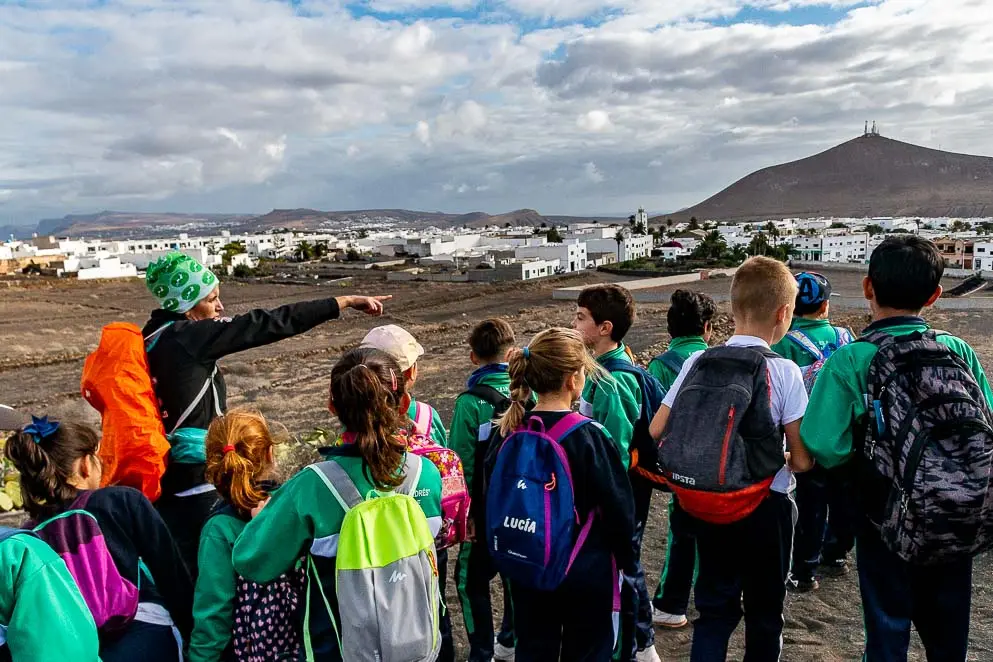 Rutas Escolares San Bartolome Encuentro 2019. Imágen:Alsolajero.com.