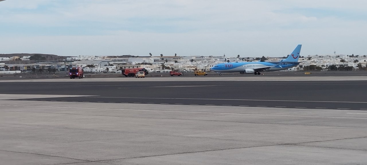 Aterrizaje de emergencia en el Aeropuerto César Mnarique.