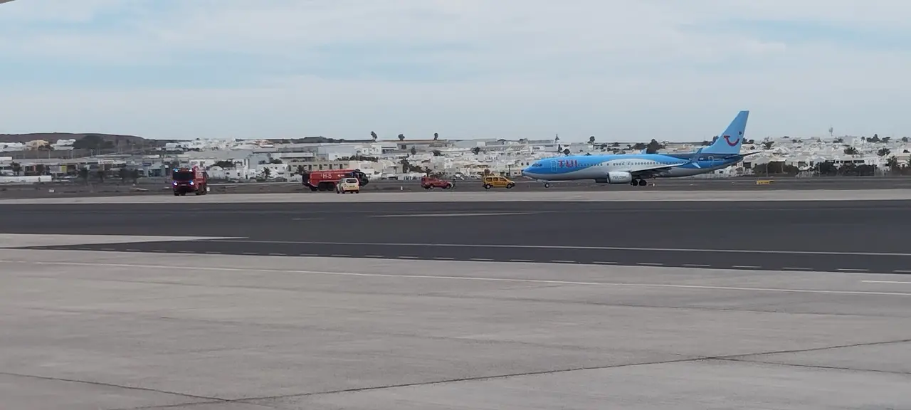 Aterrizaje de emergencia en el Aeropuerto César Mnarique.