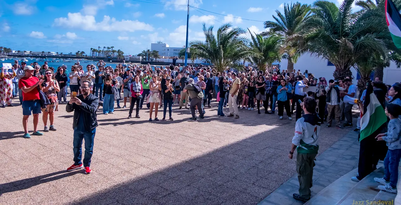 Concentración por Palestina.