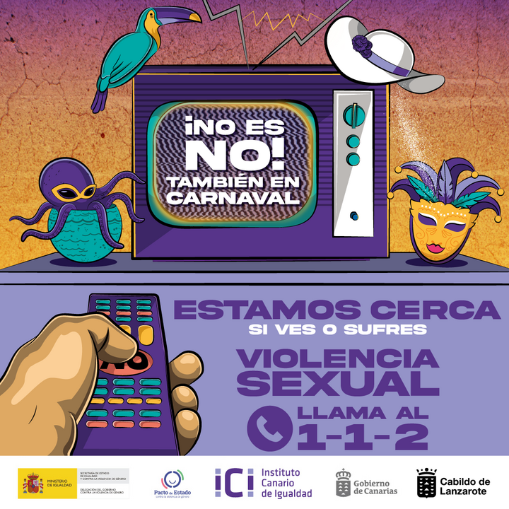 'No es no'. Campaña de prevención del Cabildo.