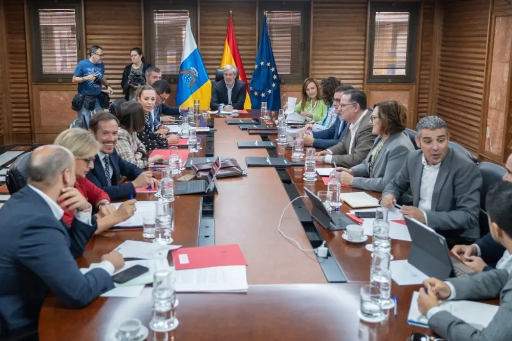 Reunión del Consejo de Gobierno de Canarias