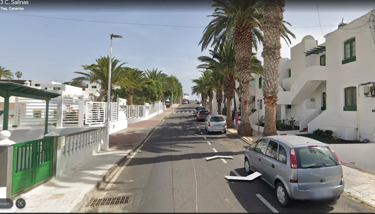 Calle en Puerto del Carmen.