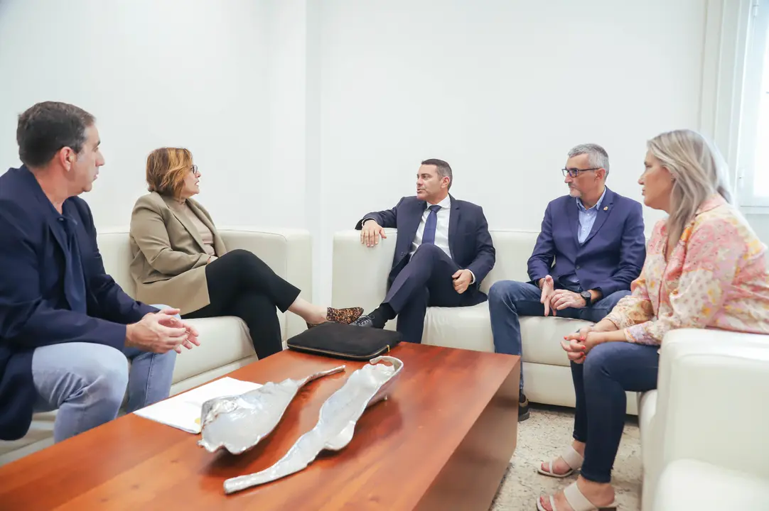 Visita consejera Bienestar Social del Gobierno de Canarias.