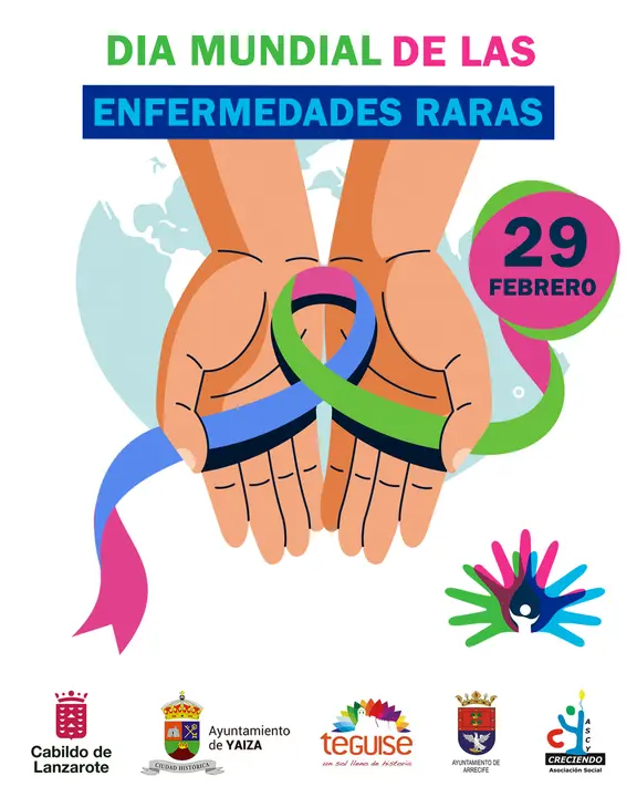 Cartel Enfermedades Raras 2024.