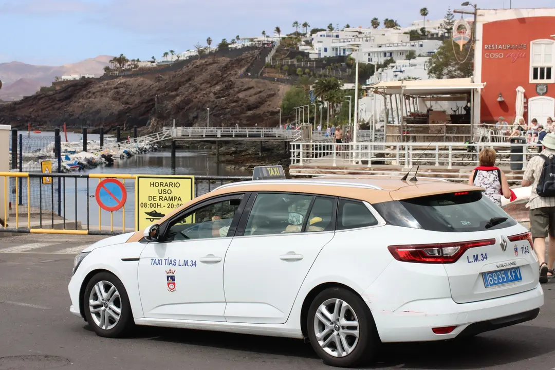 Taxi en Puerto del Carmen.