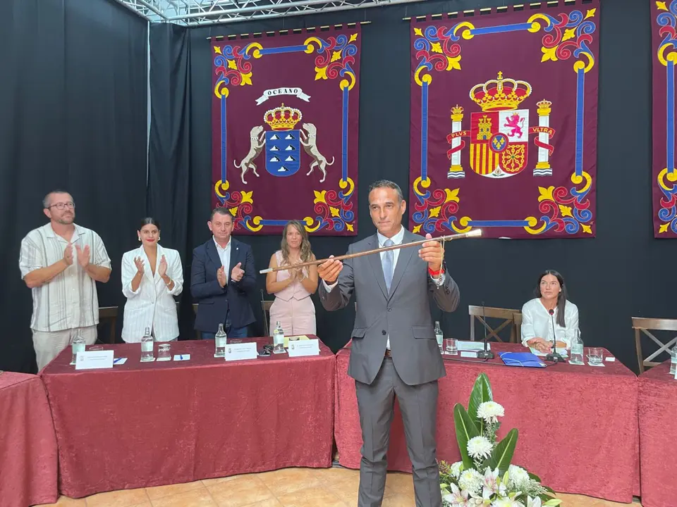 Toma de posesión de Alfredo Villalba. Imagen de archivo.