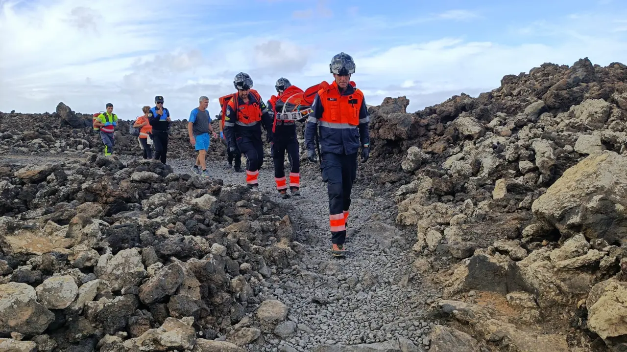 Rescate en Caldera Blanca.