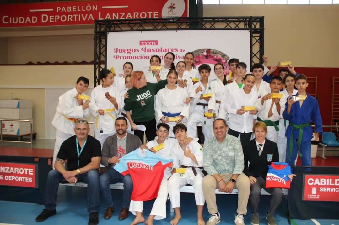 Judo Costa Teguise en los Juegos Insulares.