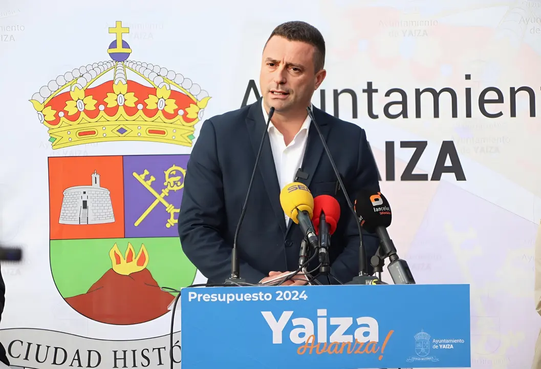 Óscar Noda, alcalde de Yaiza.