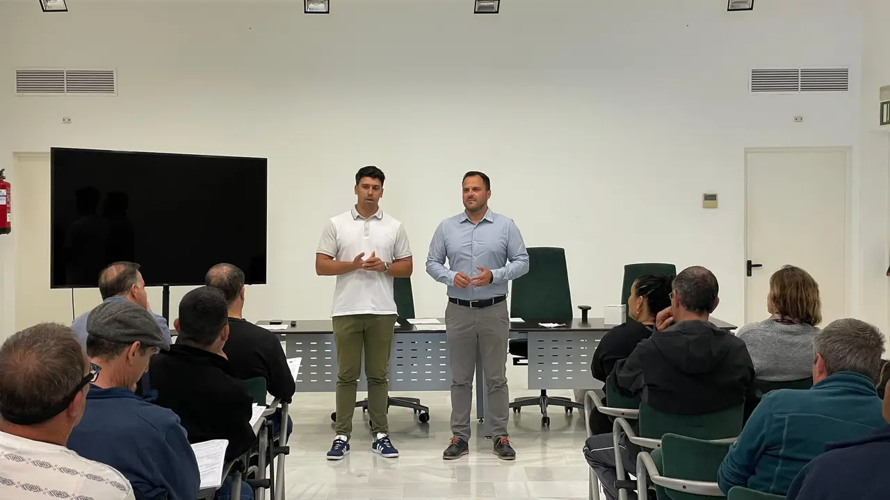 Recepción trabajadores.