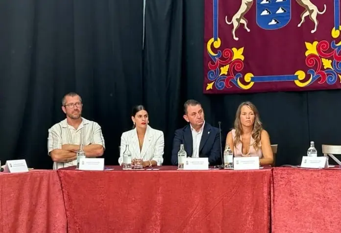 Concejales de Compromiso X Haría. Imagen de archivo.