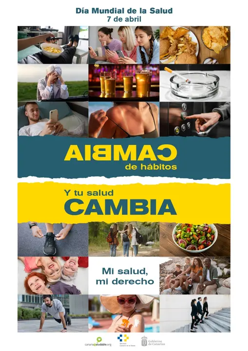 Cartel por el Día Mundial de la Salud.