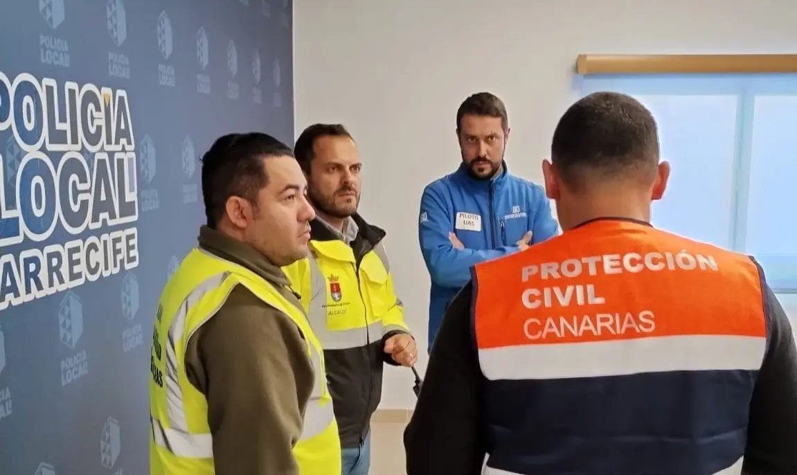 Sala de Coordinación del PEMU de Arrecife.