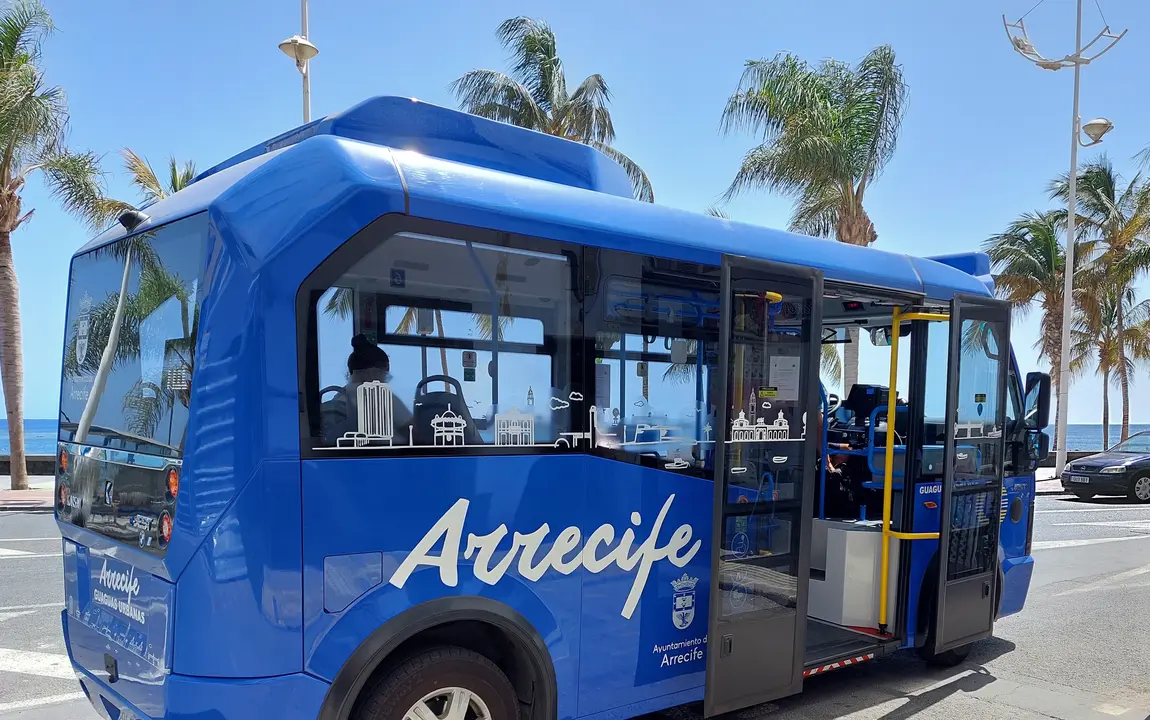 Guaguas Urbanas del Ayuntamiento de Arrecife.