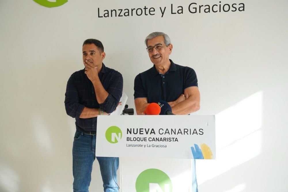 Yone Caraballo y Román Rodríguez