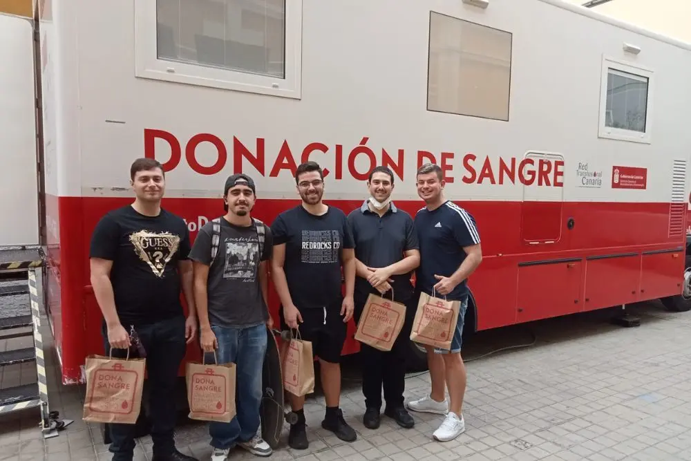 Campaña de donación de sangre