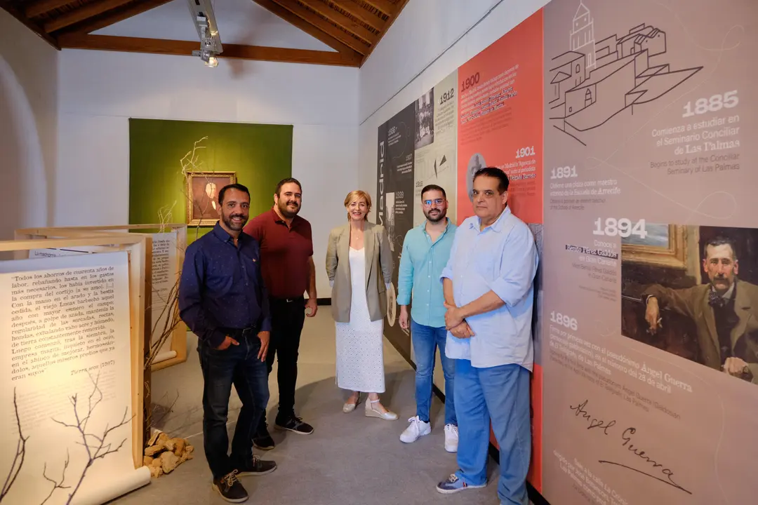 Inauguración exposición Ángel Guerra.