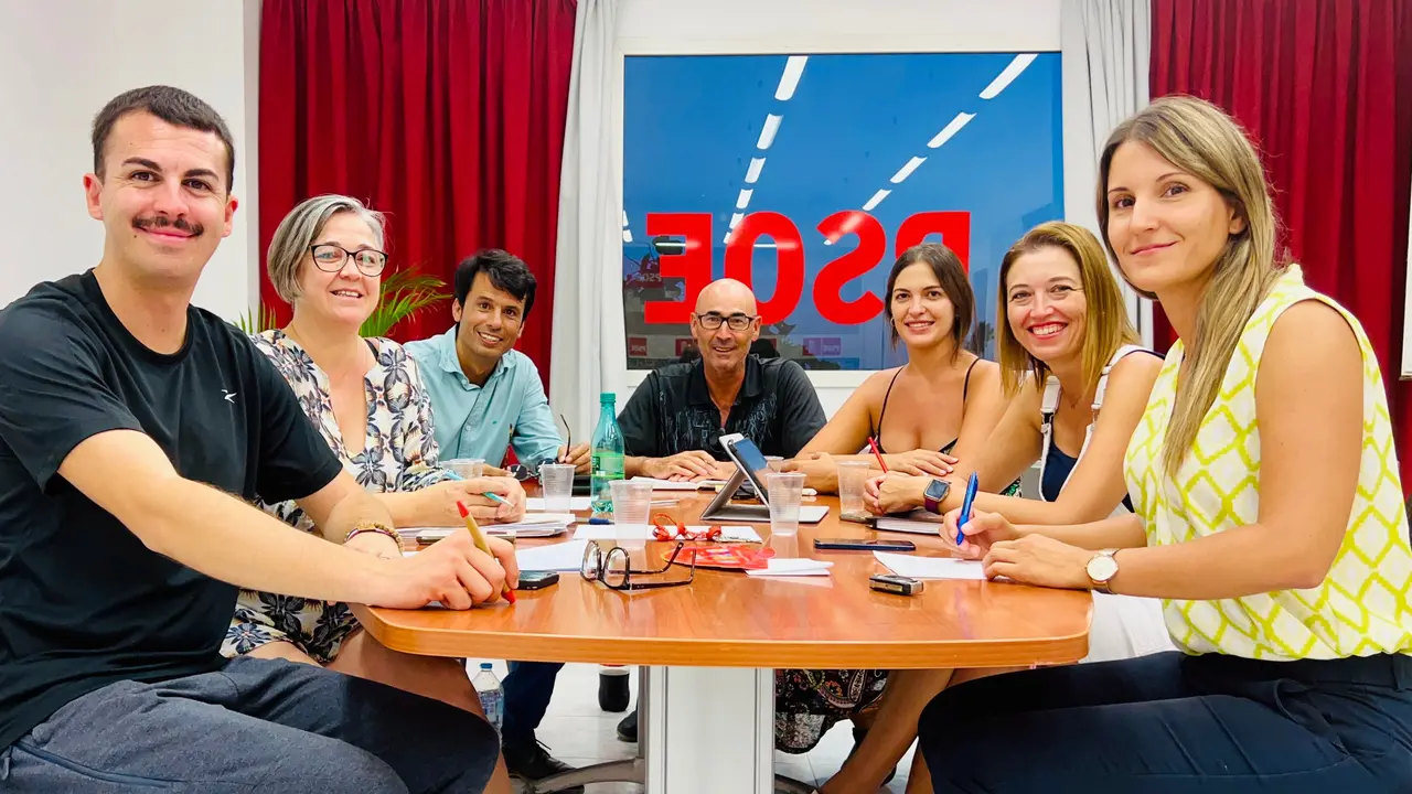 Reunión grupo PSOE Teguise.