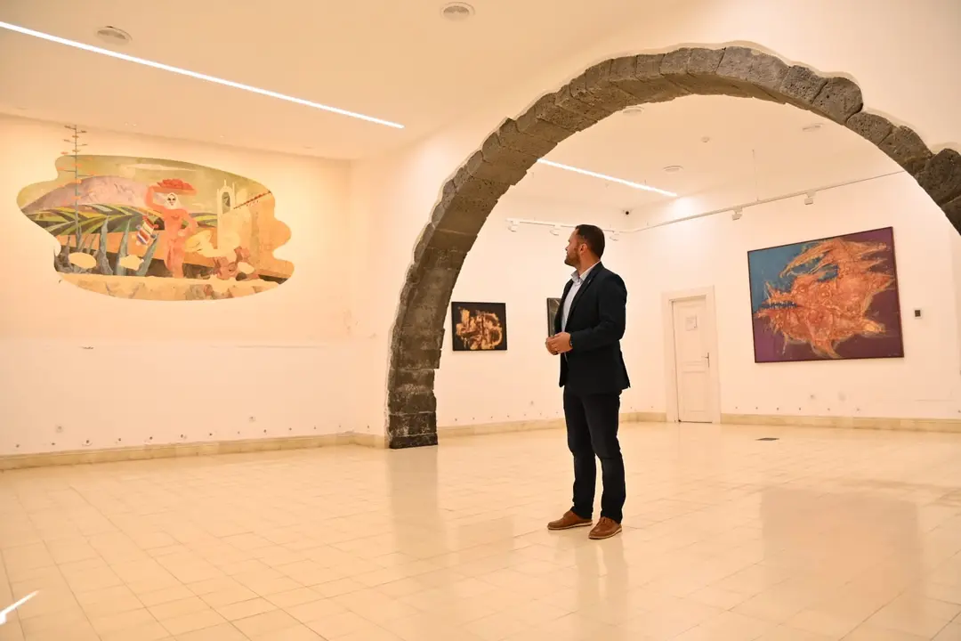 Sala Manrique, en la Casa de la Cultura Agustín de la Hoz.