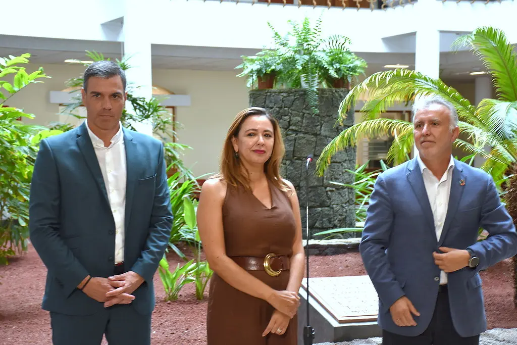 Pedro Sánchez en Lanzarote.