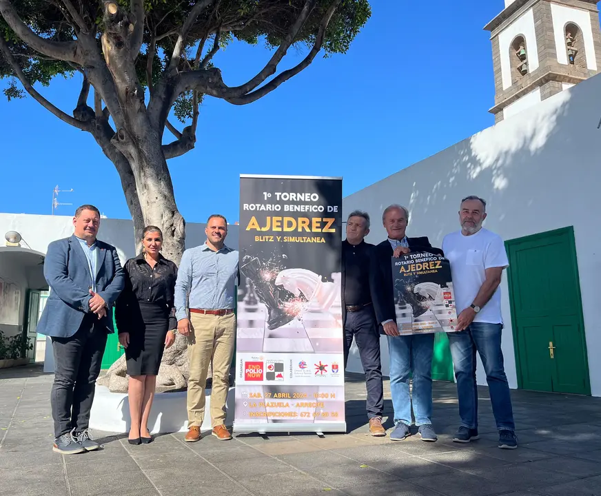 La Plazuela acoge este sábado el Torneo Benéfico de Ajedrez Rotary.