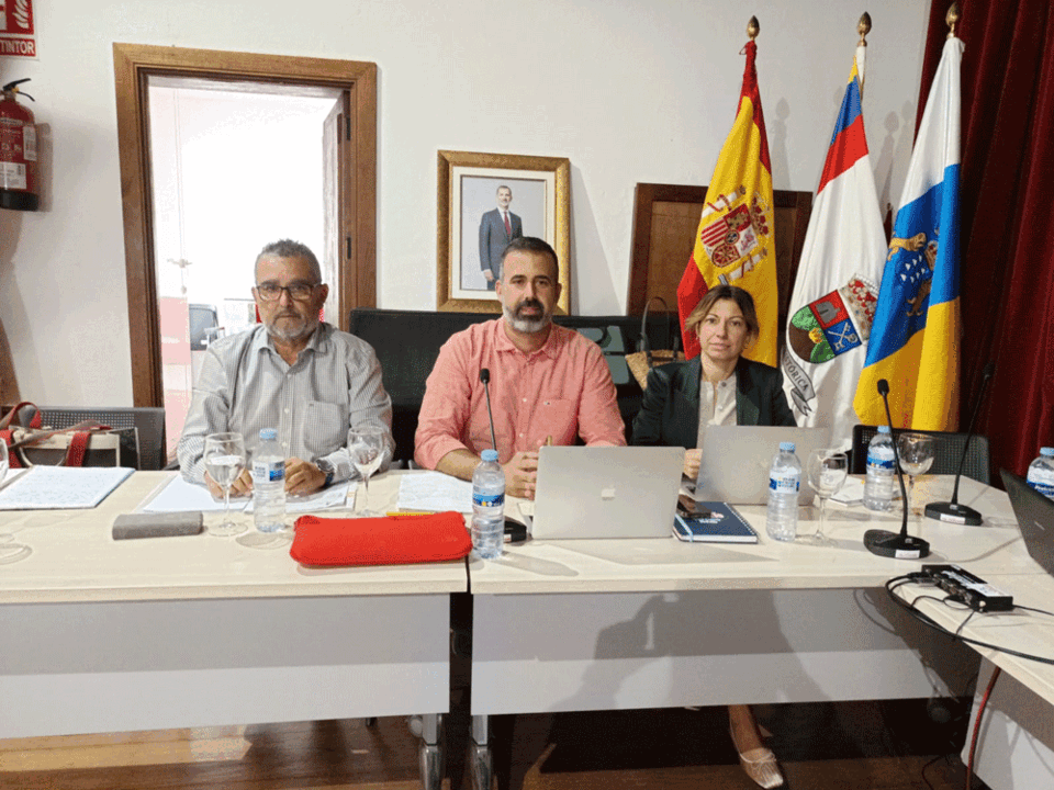 Concejales de CC en Yaiza