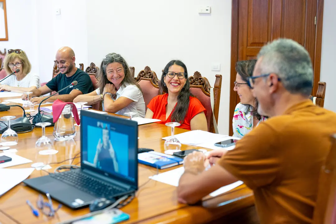 Reunión colectivos discapacidad.