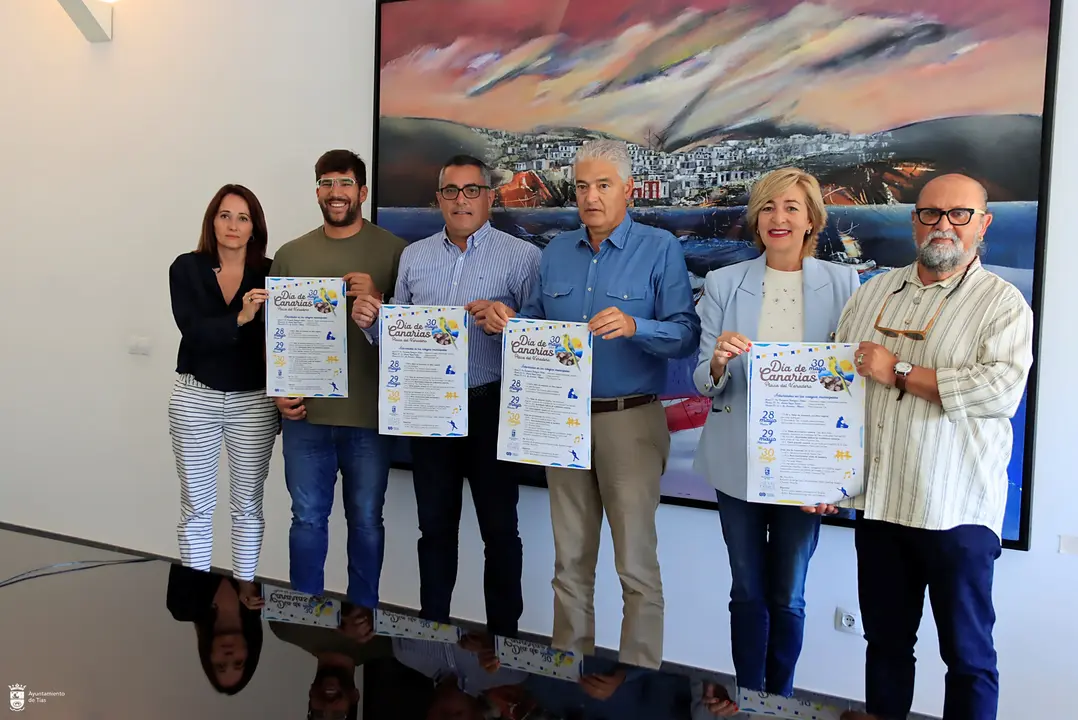 Presentación actos Día de Canarias en Tías.