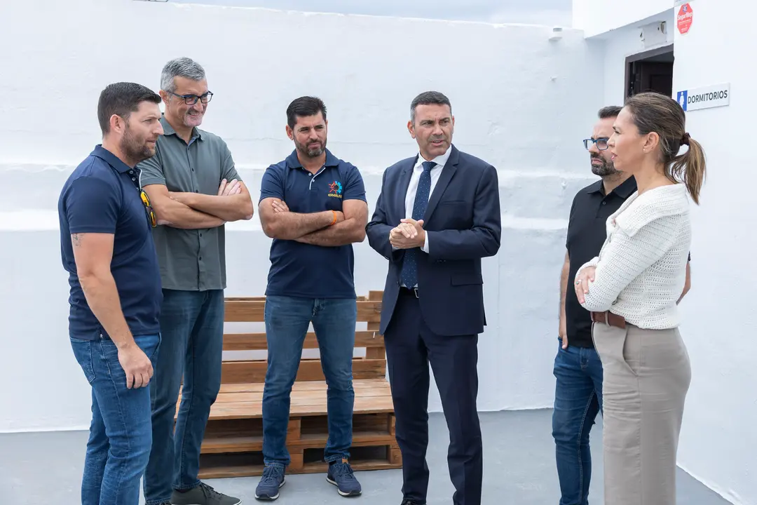 Inauguración del nuevo albergue.