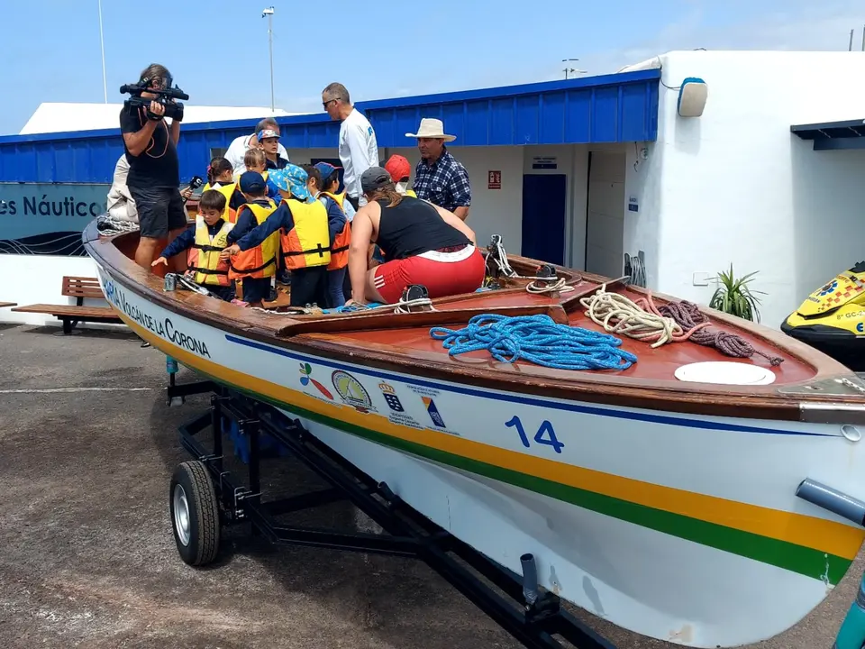 Semana Canaria de Deportes Autóctonos. Barquillos en Lanzarote.