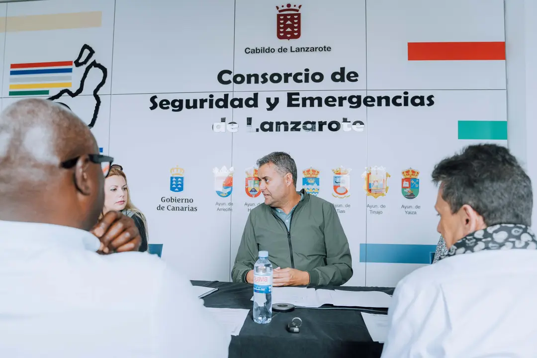 El presidente del Consorcio de Seguridad y Emergencias, Francisco J. Aparicio.