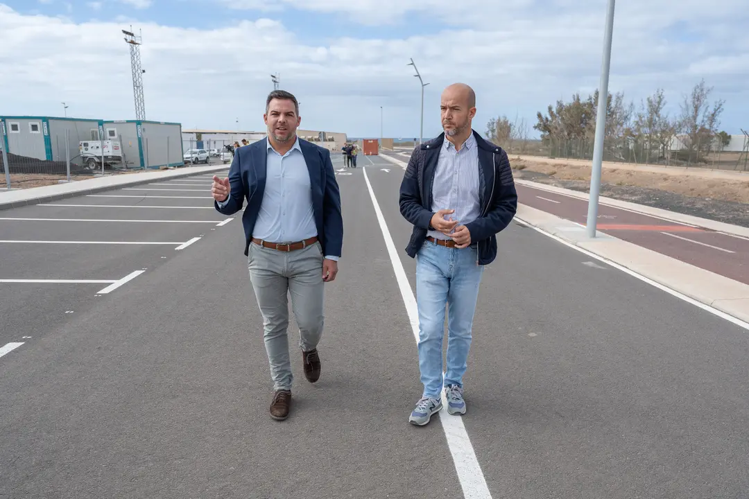 Apertura calle Playa Honda.
