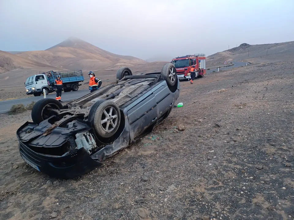 Accidente de tráfico.