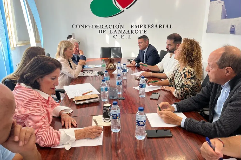 Un momento de la reunión