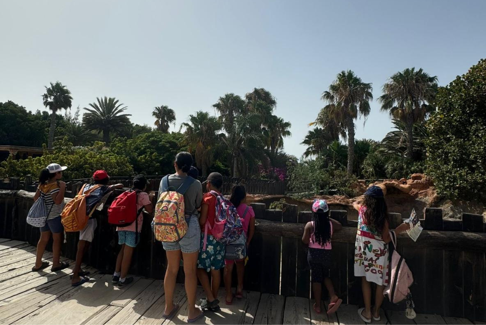 Menores acogidos en el Centro de Día de Maneje disfrutaron de una excursión al Rancho Texas.