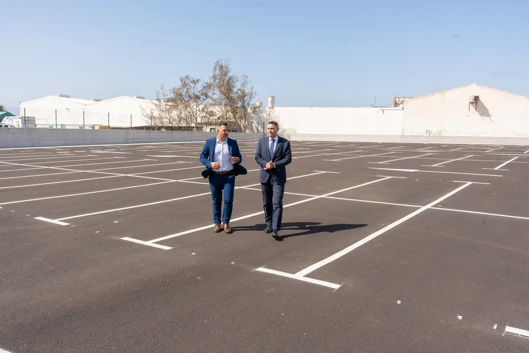 Inauguración del parking del Hospital.